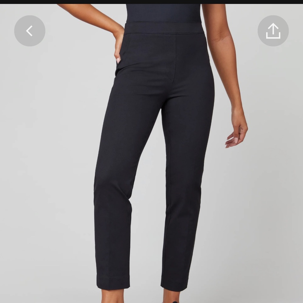 SPANX On the Go Ankle Slim Straight Pants size L